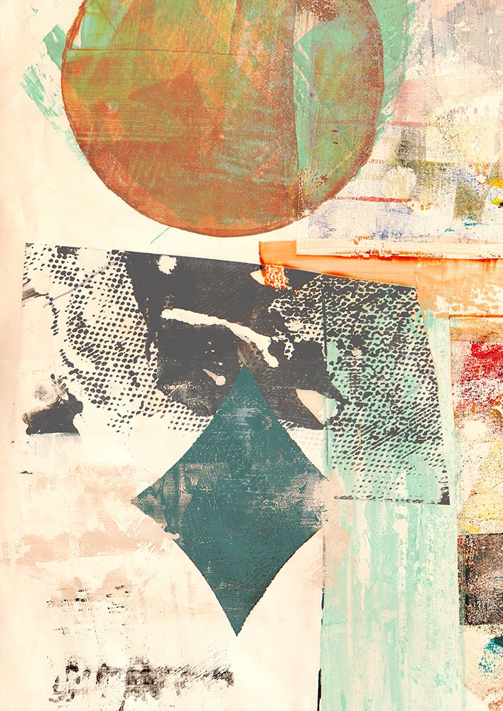 Pop Love #3 (detail-Moon) art print by Peter Winkel for $57.95 CAD