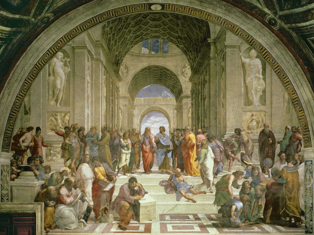 Scuola di Atene art print by Raffaello for $57.95 CAD