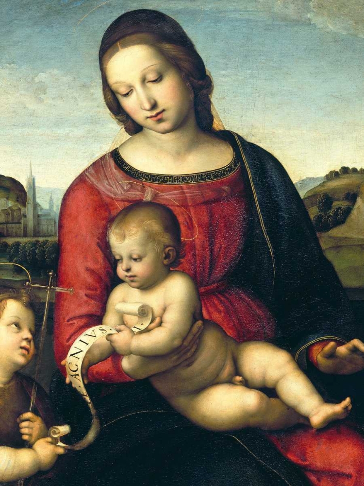 Madonna Terranuova art print by Raffaello for $57.95 CAD