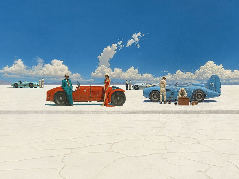Salt Plains art print by Rick Monroe for $57.95 CAD
