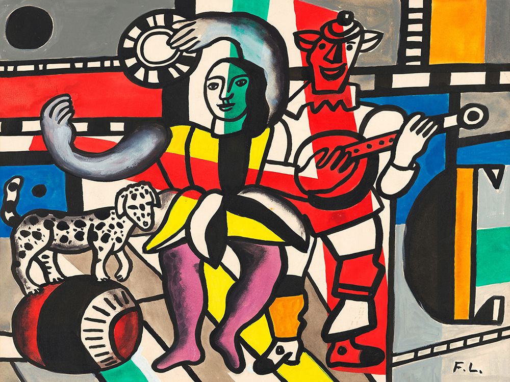 Study for Great Parade, 1954 art print by Fernand Leger for $57.95 CAD