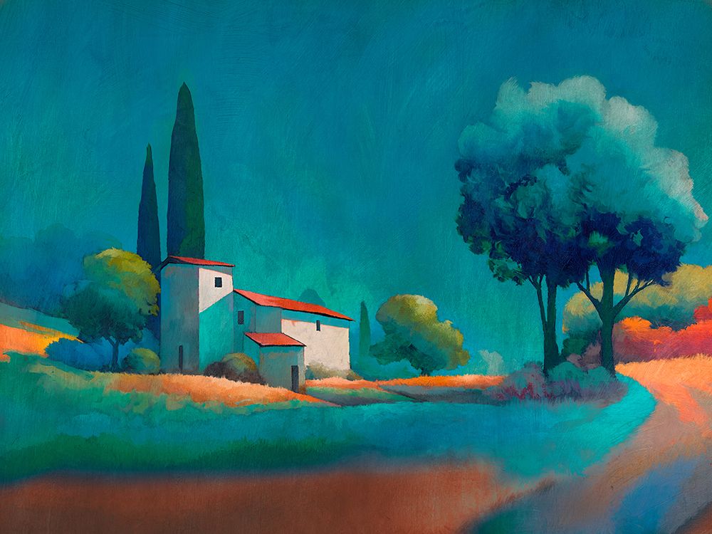 Crepuscolo in campagna art print by Renaldi Stefano for $57.95 CAD