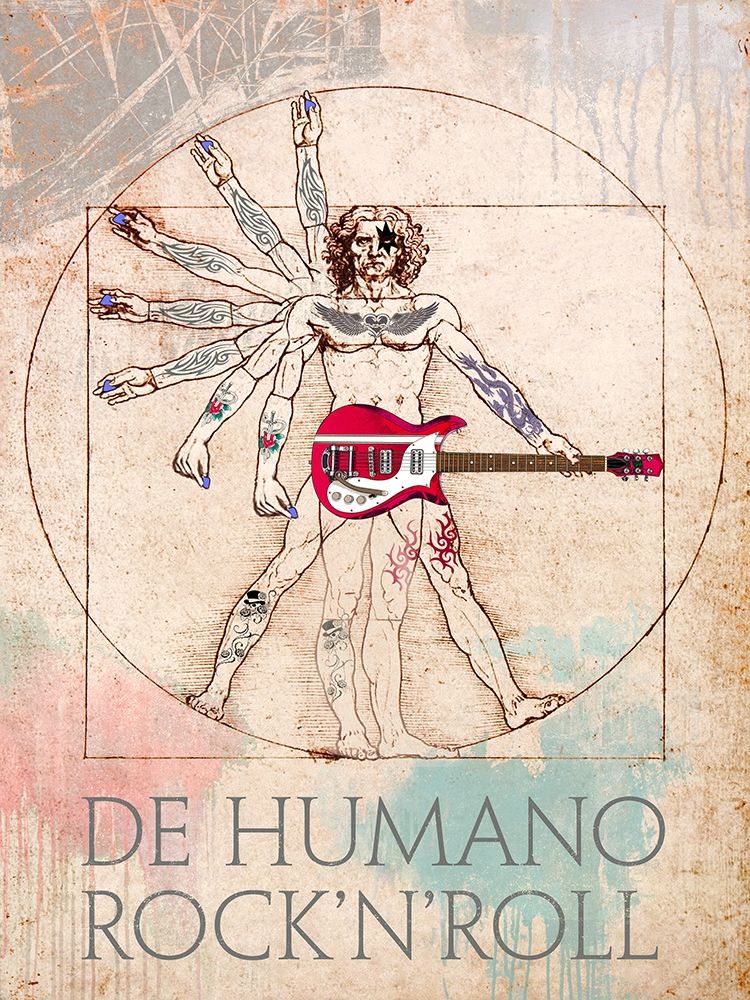 De Humano Rocknroll art print by Steven Hill for $57.95 CAD