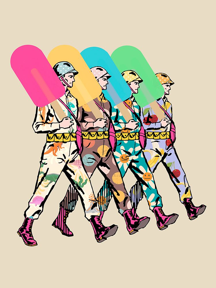 No War Army art print by Steven Hill for $57.95 CAD