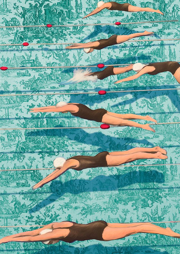 Divine Diving art print by Steven Hill for $57.95 CAD