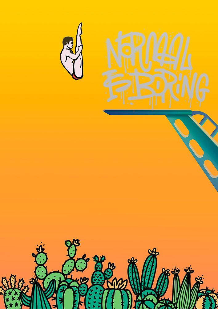 Normal is Boring art print by Steven Hill for $57.95 CAD