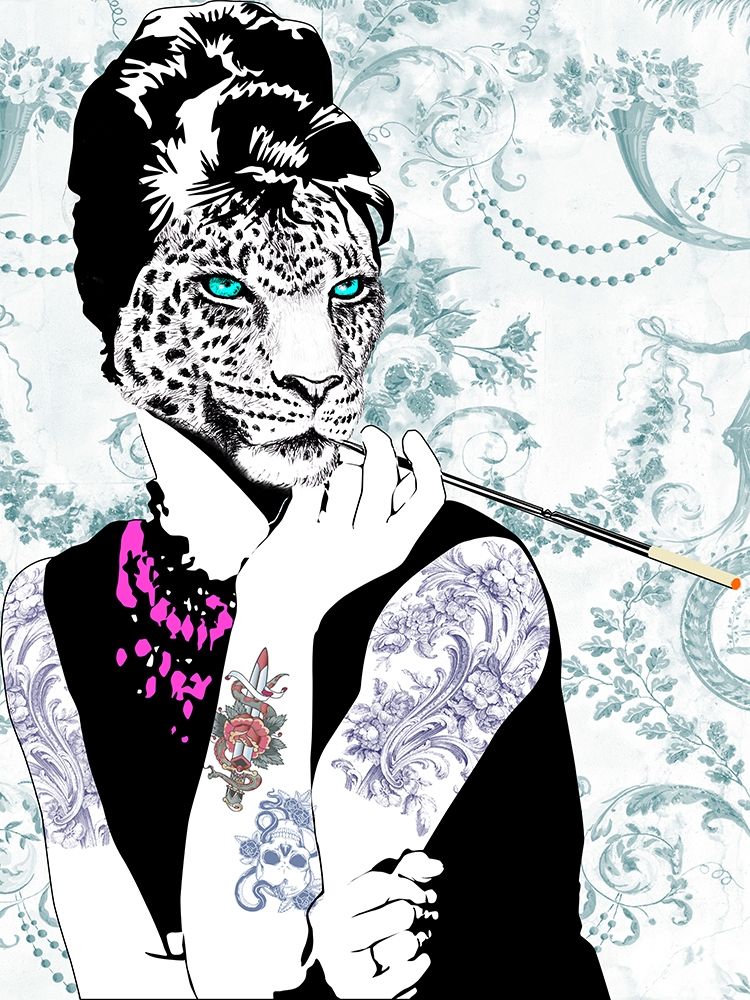 Smoking Diva art print by Matt Spencer for $57.95 CAD
