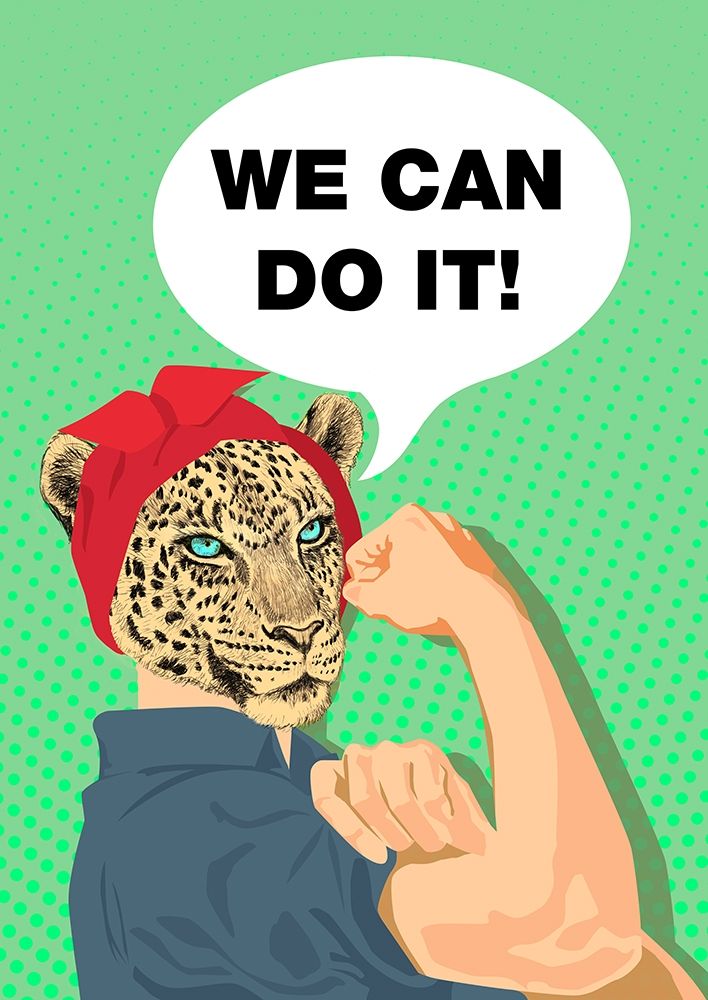 She can do it! art print by Matt Spencer for $57.95 CAD