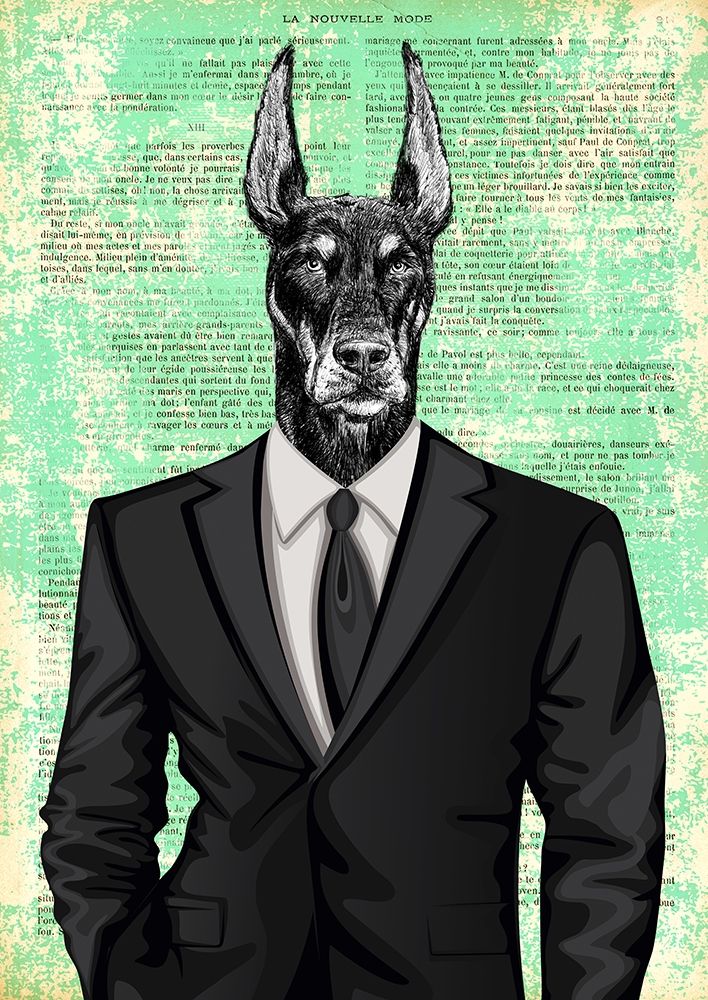 Distinguished Gentleman art print by Matt Spencer for $57.95 CAD