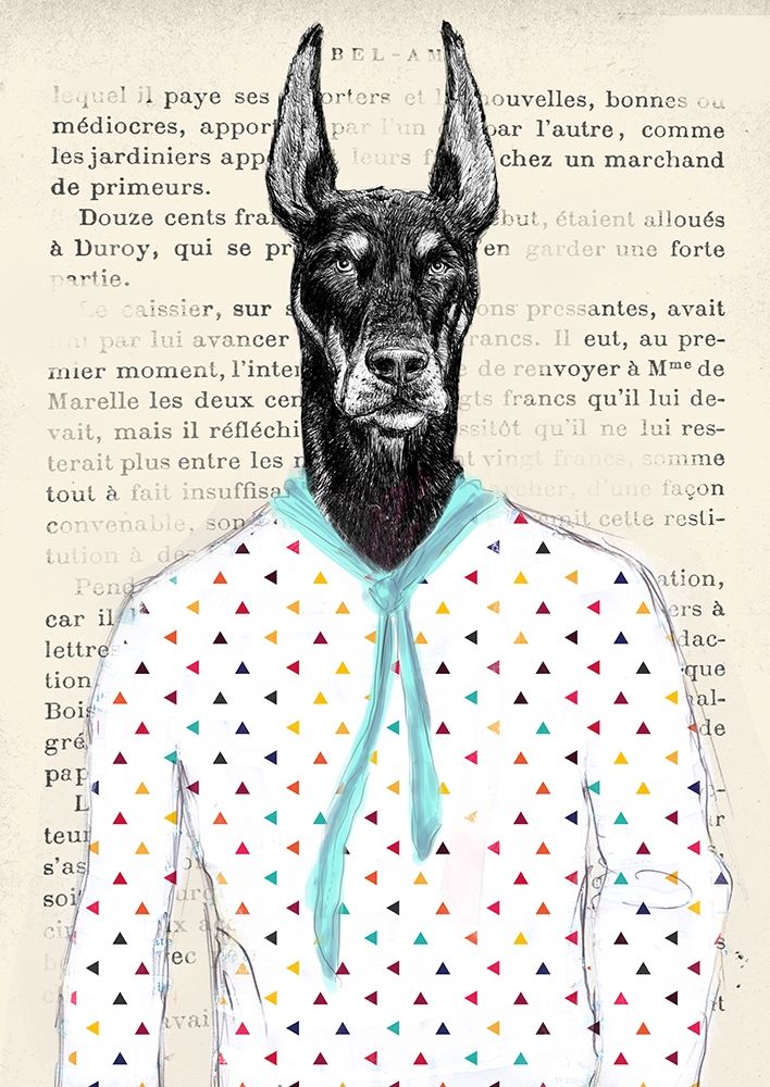 Modern Dandy art print by Matt Spencer for $57.95 CAD