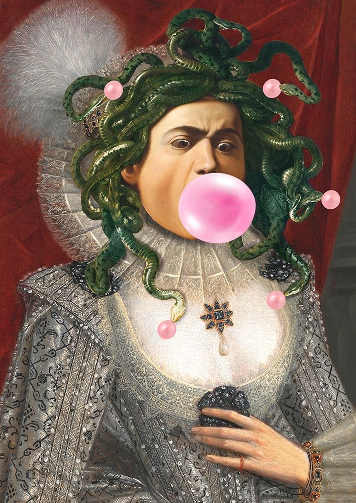 Leisure Time-Medusa art print by Matt Spencer for $57.95 CAD