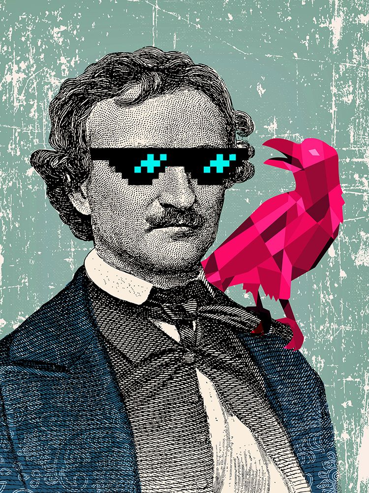 Edgar art print by Matt Spencer for $57.95 CAD