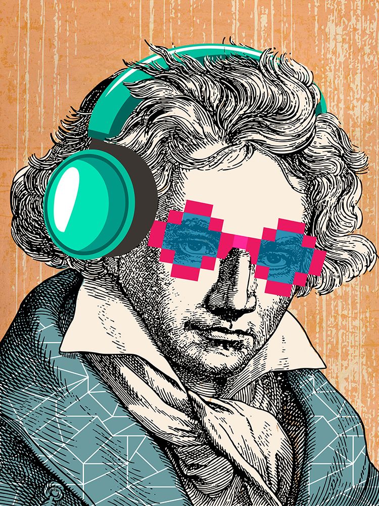 Ludwig art print by Matt Spencer for $57.95 CAD