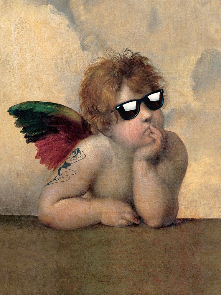 Leisure Time - Angel I art print by Matt Spencer for $57.95 CAD