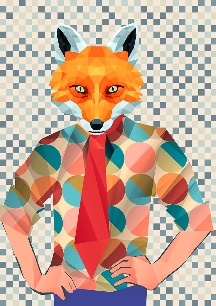Fashion Animal art print by Matt Spencer for $57.95 CAD