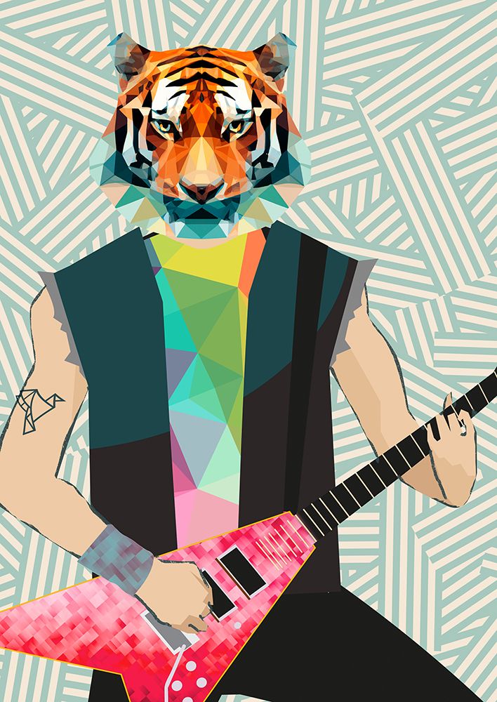 Punk Rocker art print by Matt Spencer for $57.95 CAD