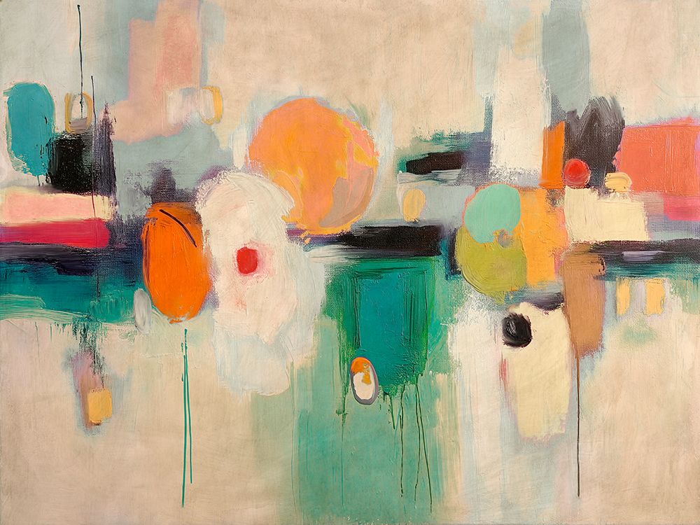 Colorful Shapes art print by Sonne Taylor for $57.95 CAD