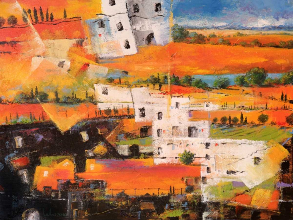 Dalla citta alla campagna art print by Tebo Marzari for $57.95 CAD