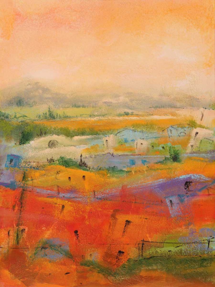 Country village I art print by Tebo Marzari for $57.95 CAD