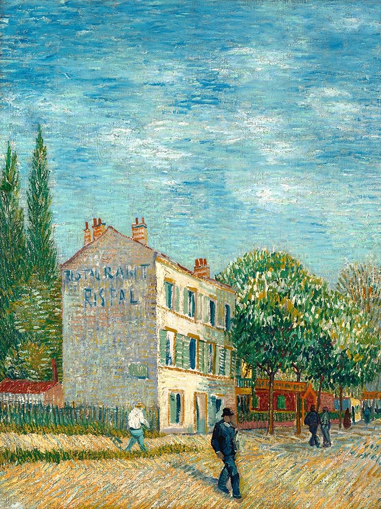 The Rispal Restaurant in Asniéres art print by Vincent Van Gogh for $57.95 CAD