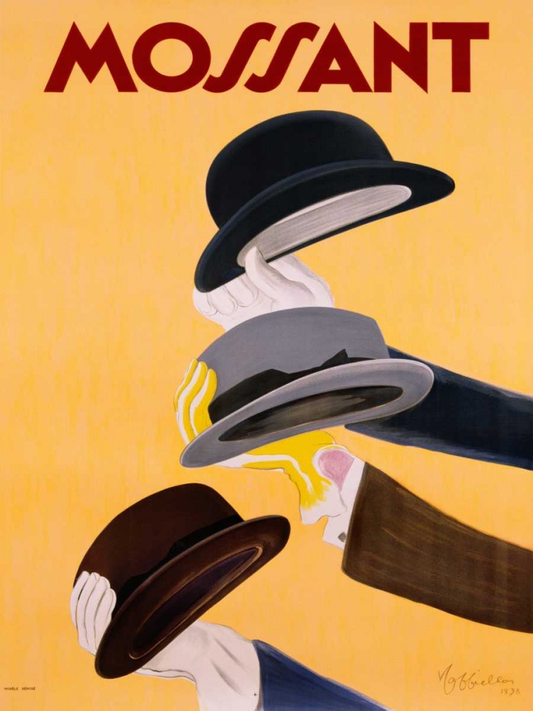 Mossant 1938 art print by Leonetto Cappiello for $57.95 CAD