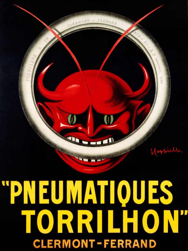 Pneumatiques Torrilhon art print by Leonetto Cappiello for $57.95 CAD