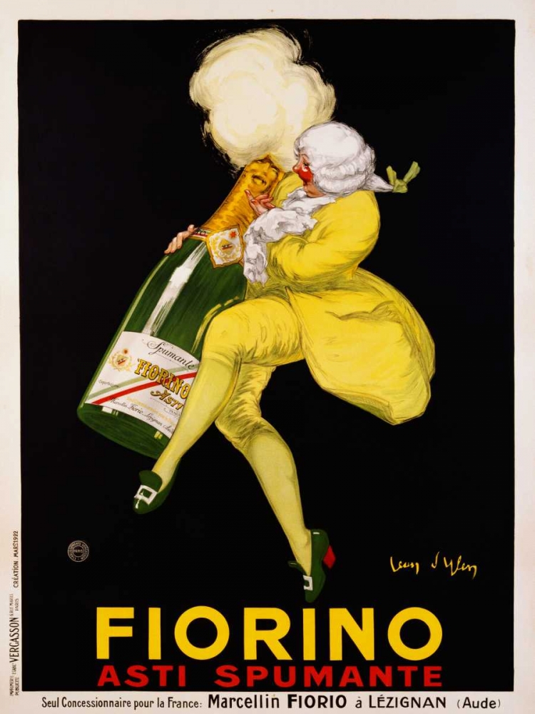 Fiorino Asti Spumante 1922 art print by Jean DYlen for $57.95 CAD