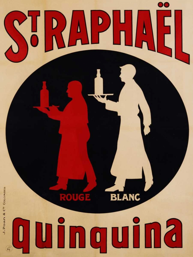 St. Raphael Quinquina 1925 art print by Anonymous for $57.95 CAD