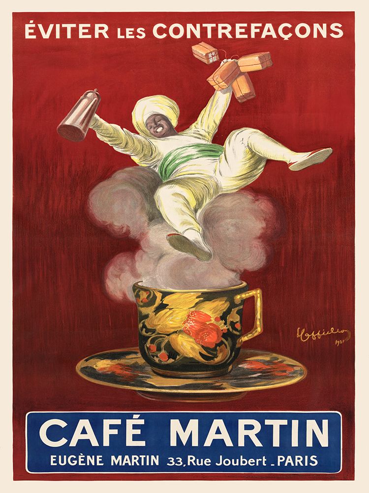 Cafe Martin art print by Leonetto Cappiello for $57.95 CAD