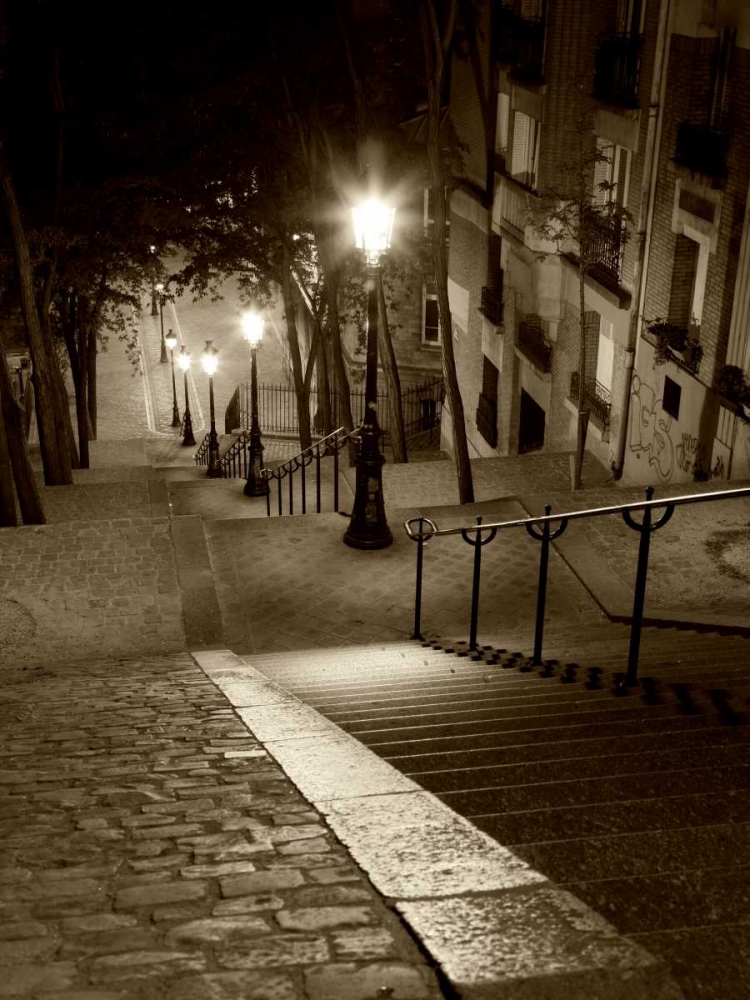 Montmartre Paris art print by Vadim Ratsenskiy for $57.95 CAD