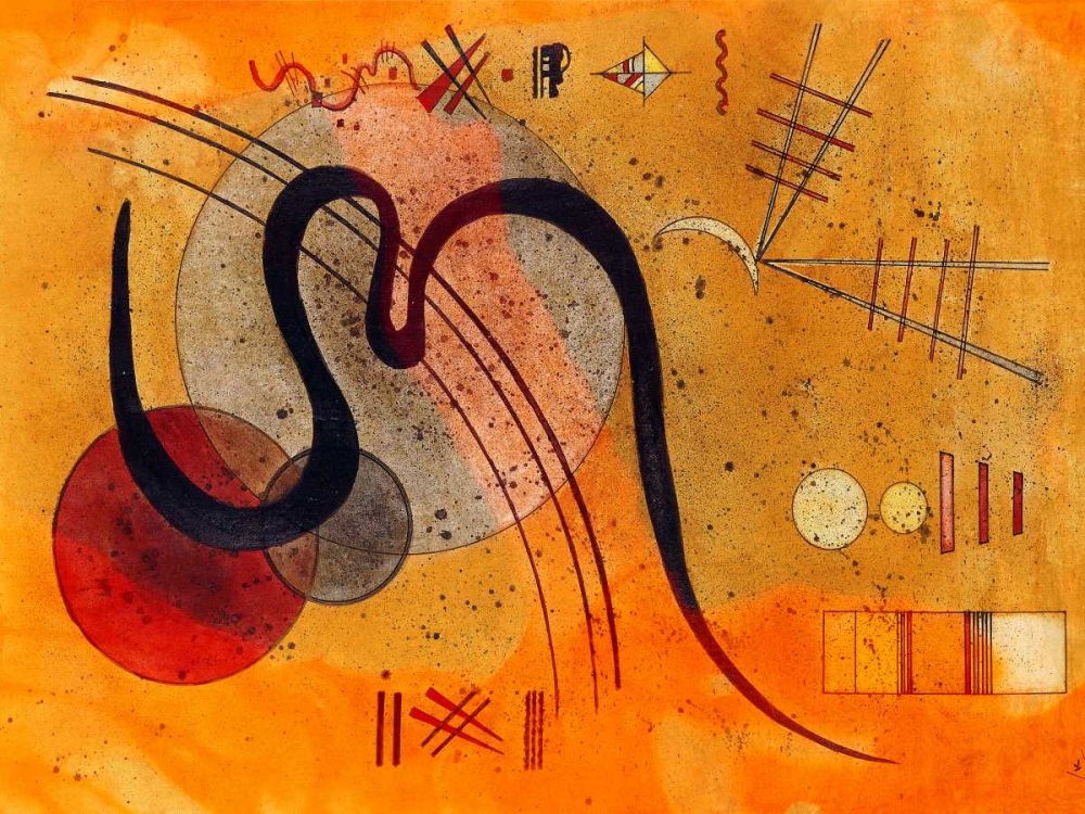 Launelinie art print by Wassily Kandinsky for $57.95 CAD