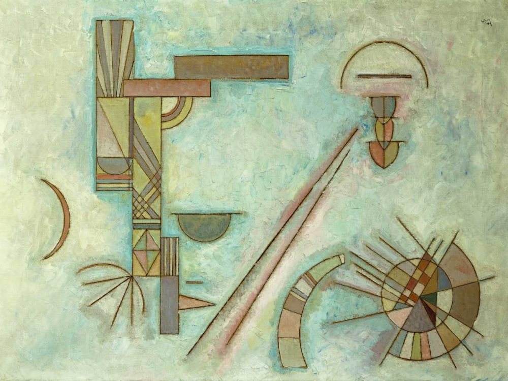 Weisslich art print by Wassily Kandinsky for $57.95 CAD