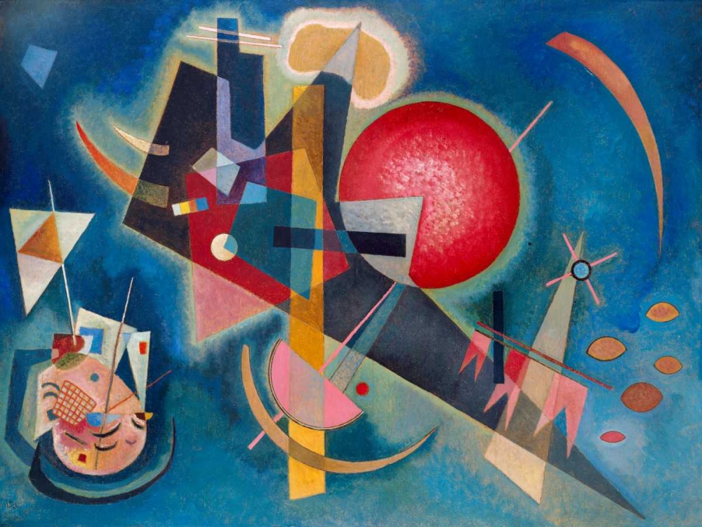 Im Blau art print by Wassily Kandinsky for $57.95 CAD
