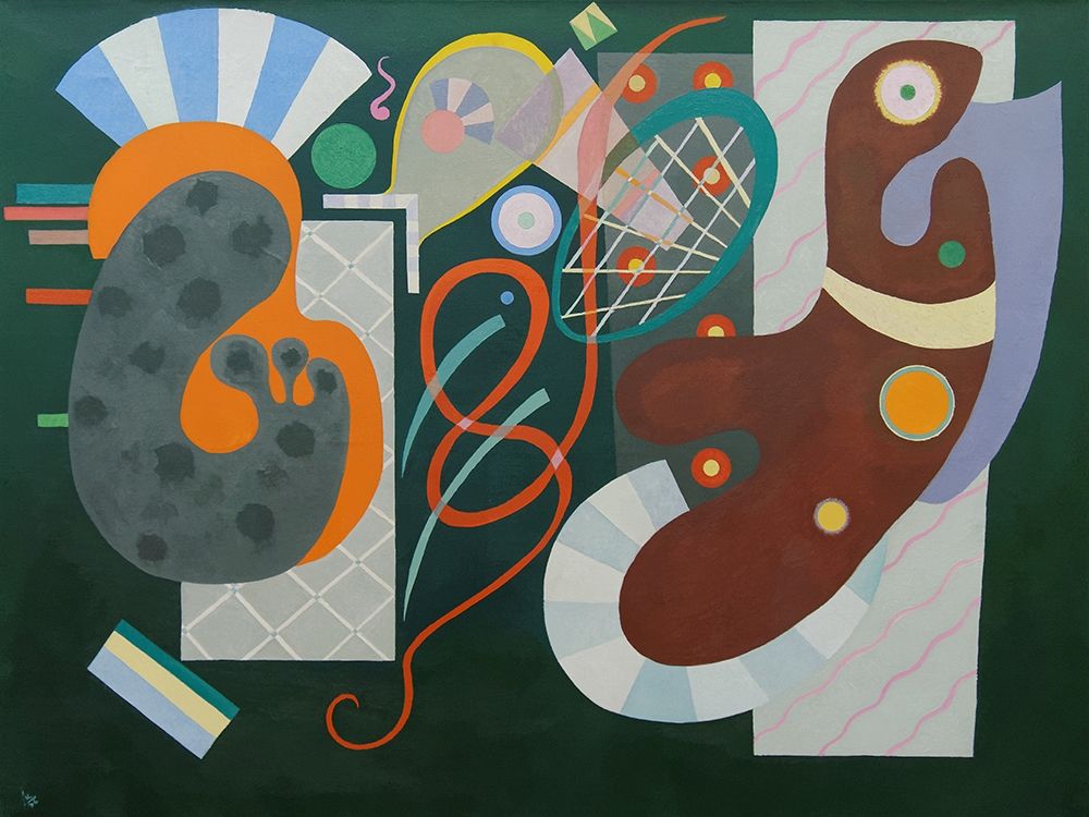 Noeud rouge art print by Wassily Kandinsky for $57.95 CAD