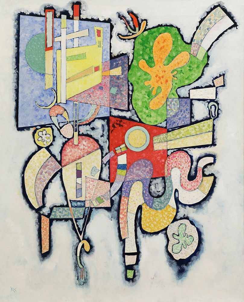 Complexite simple art print by Wassily Kandinsky for $57.95 CAD