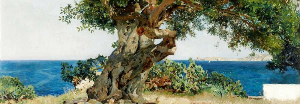 Algarrobo art print by Joaquin Sorolla y Bastida for $57.95 CAD