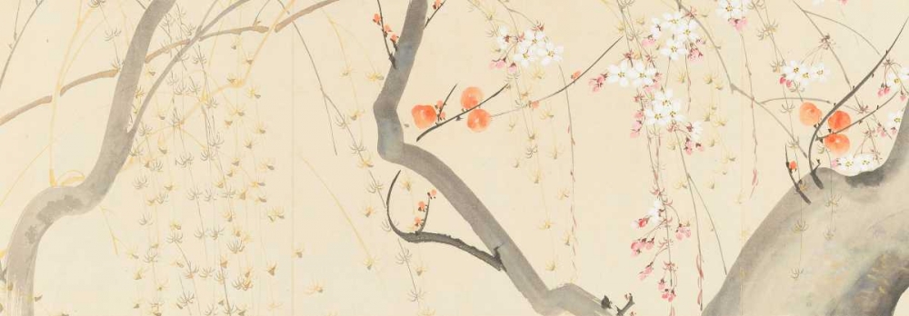 Flowers of the Four Seasons art print by Anonymous for $57.95 CAD