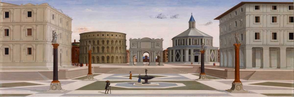Citta ideale art print by Fra Carnevale for $57.95 CAD