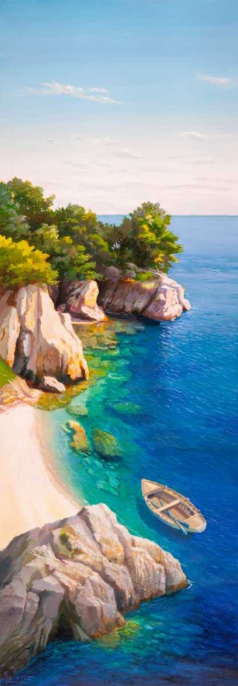 Caletta nel Mediterraneo art print by Adriano Galasso for $57.95 CAD