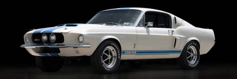 Shelby GT500 art print by Gasoline Images for $57.95 CAD