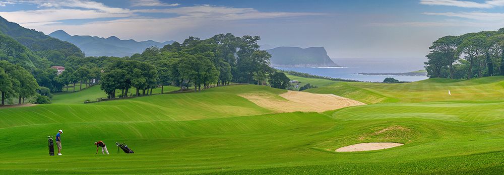 Golfing by the Ocean art print by Pangea Images for $57.95 CAD