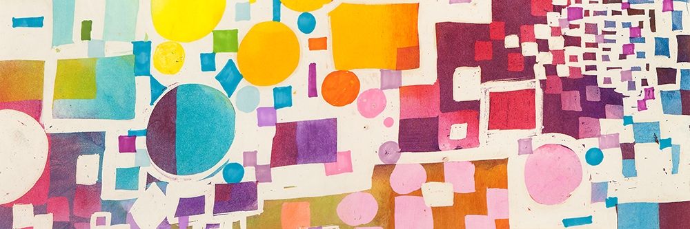 Multicolor Pattern VII art print by Leonardo Bacci for $57.95 CAD