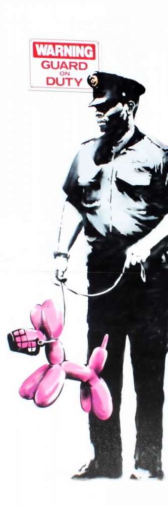 Los Angeles (graffiti attributed to Banksy) art print by Anonymous (attributed to Banksy) for $57.95 CAD