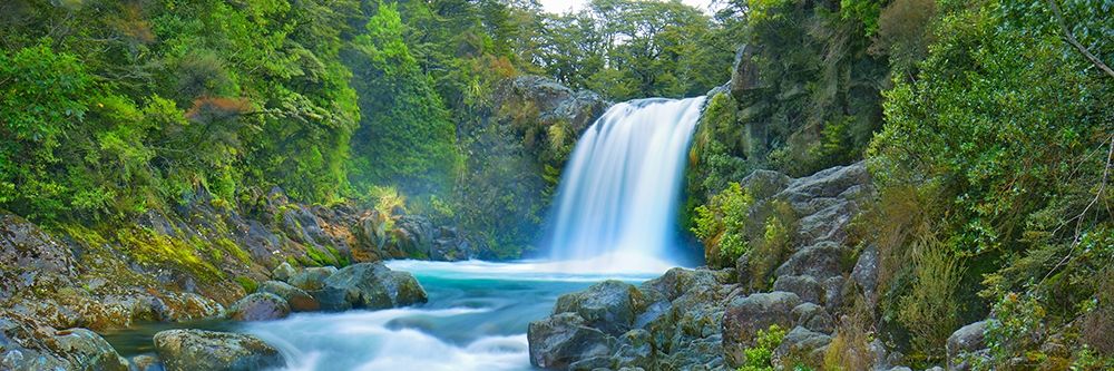 Tawhai Falls, New Zealand (detail) art print by Frank Krahmer for $57.95 CAD