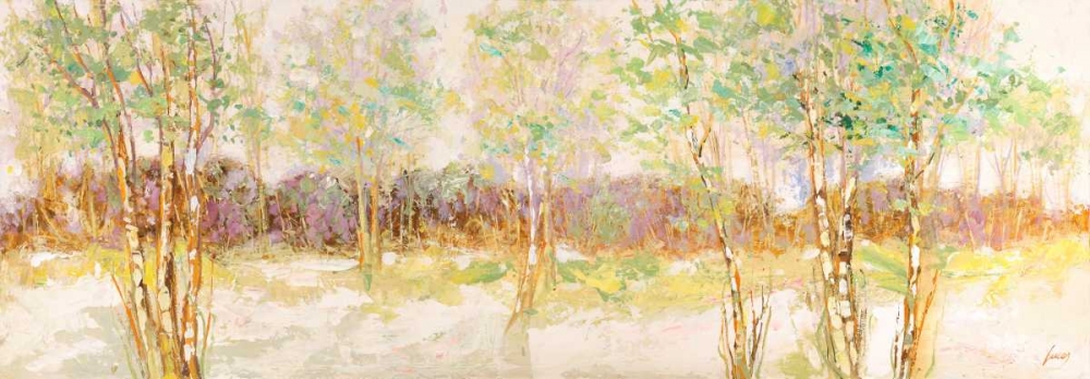 Bosco di betulle I art print by Lucas for $57.95 CAD