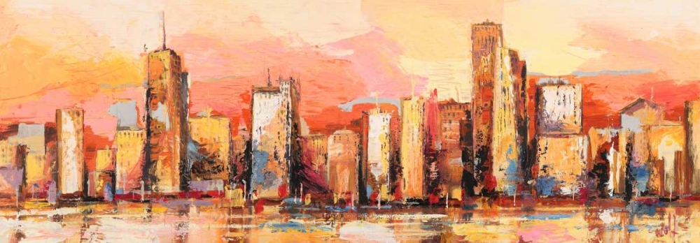 Metropolis I art print by Luigi Florio for $57.95 CAD