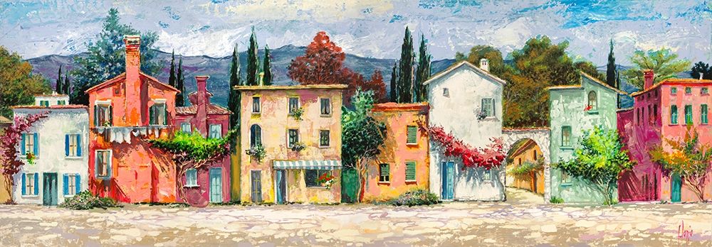 Paese italiano art print by Luigi Florio for $57.95 CAD