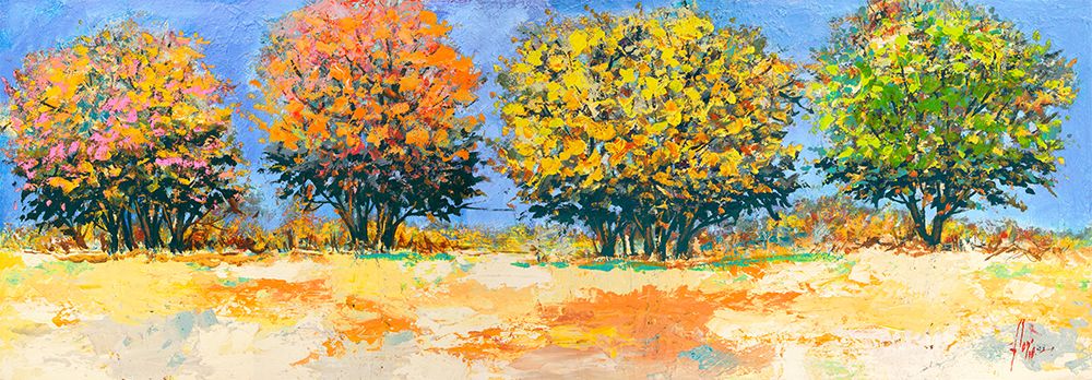 Alberi in estate art print by Luigi Florio for $57.95 CAD