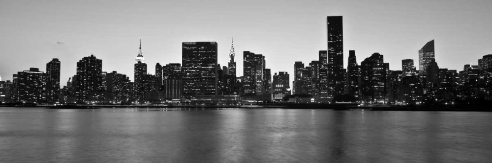 Midtown Manhattan skyline, NYC art print by Michel Setboun for $57.95 CAD