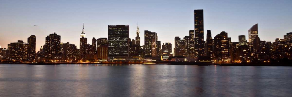Midtown Manhattan skyline, NYC art print by Michel Setboun for $57.95 CAD